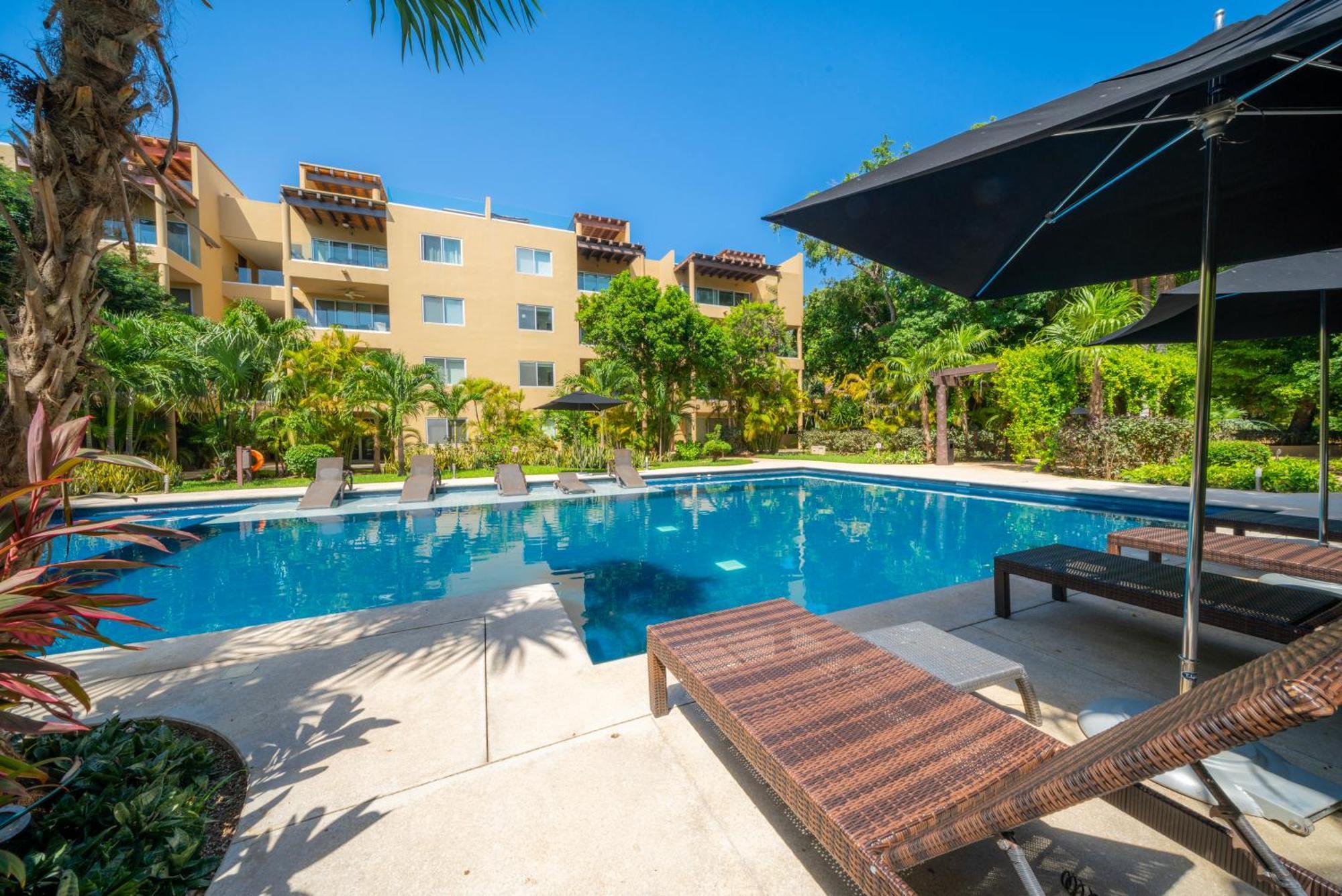 Apartamento 2 Bedroom With 4 Pools & Gym - Vaiven 124 - Playacar